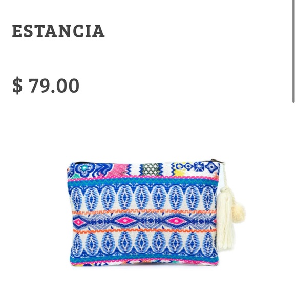 Colorful Woven Women’s Clutch with Tassle - Picture 4 of 5